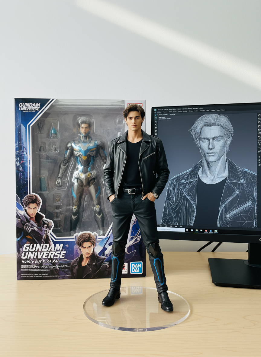 Nano Banana Bandai Demo - Bandai Style AI Generated Image