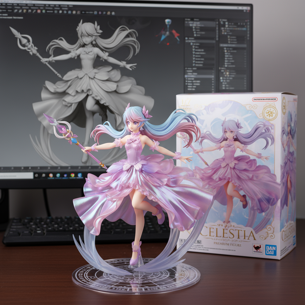 Anime Character with Studio Setup