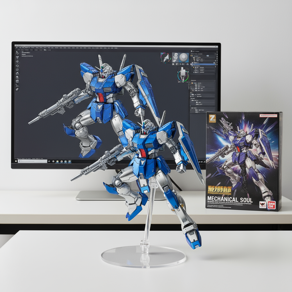 Mecha Robot with Production Process