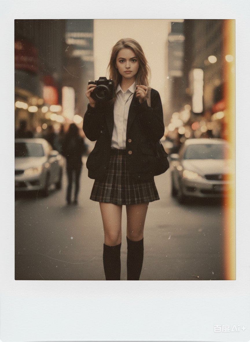 Single Photo to Polaroid Transformation Example