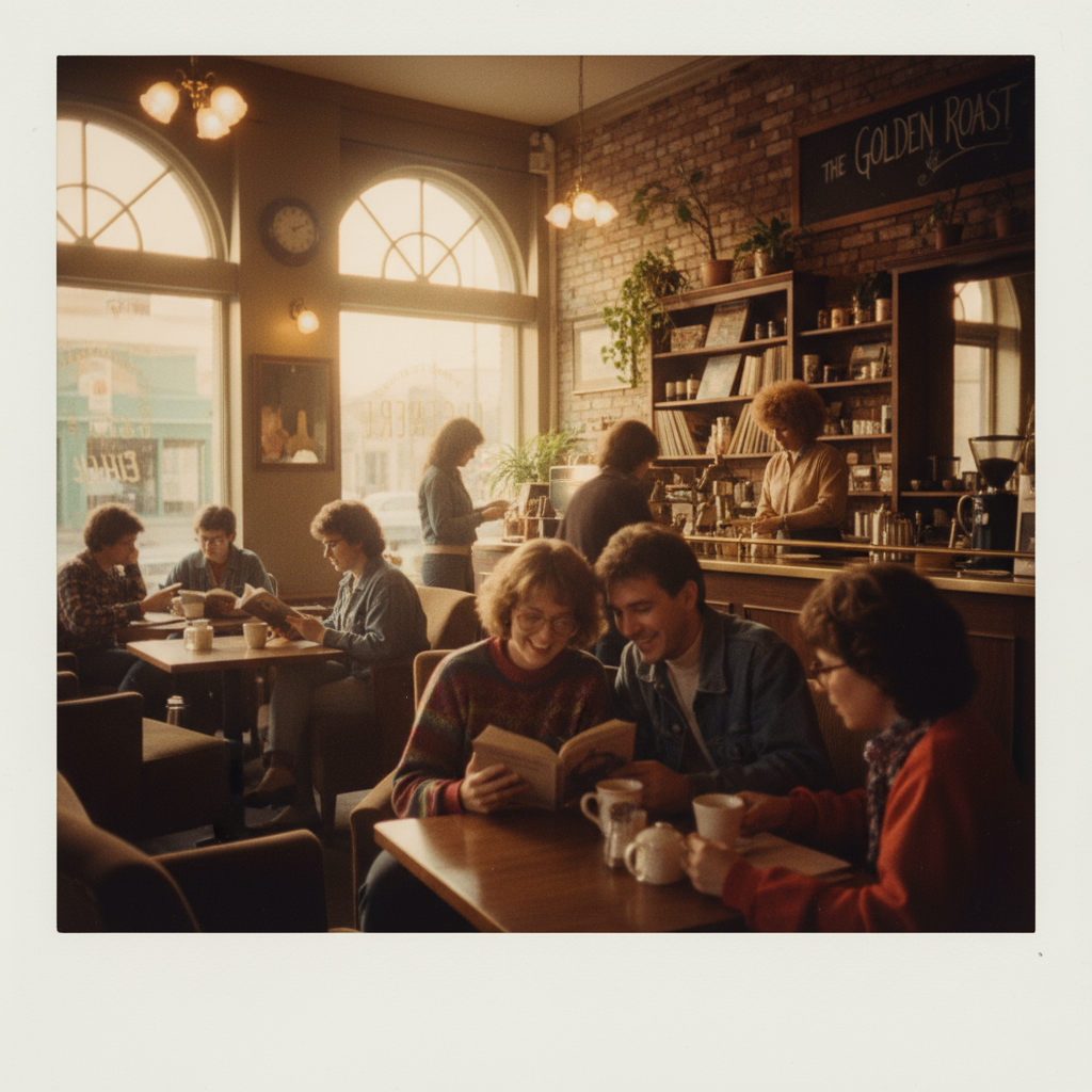 Creative Polaroid Scene Generation Example