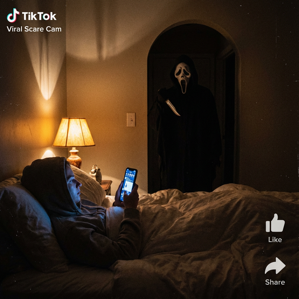 Ghostface Horror Movie Scene (Viral TikTok)
